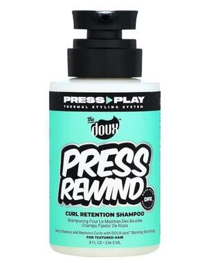 The Doux Press Rewind Curl Retention Shampoo